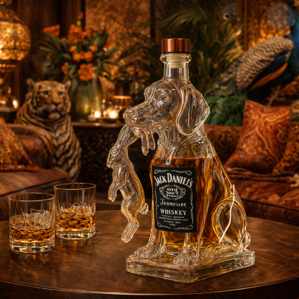 Whiskey-Karaffe - Hund-Edition