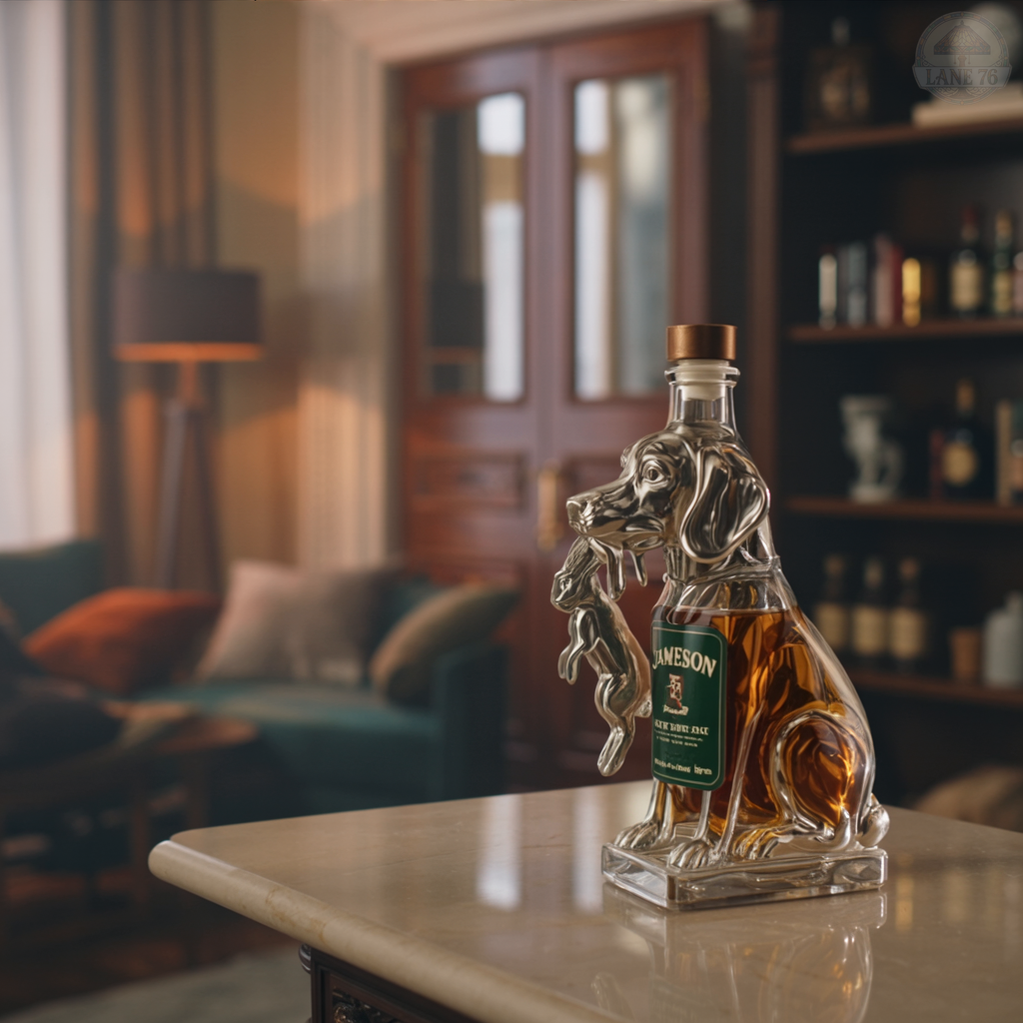 Whiskey-Karaffe - Hund-Edition