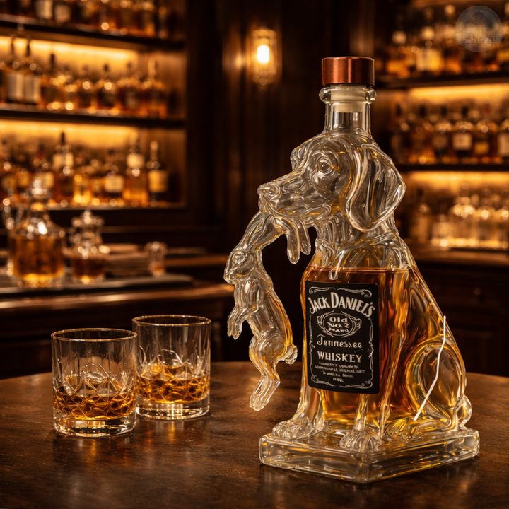 Whiskey-Karaffe - Hund-Edition