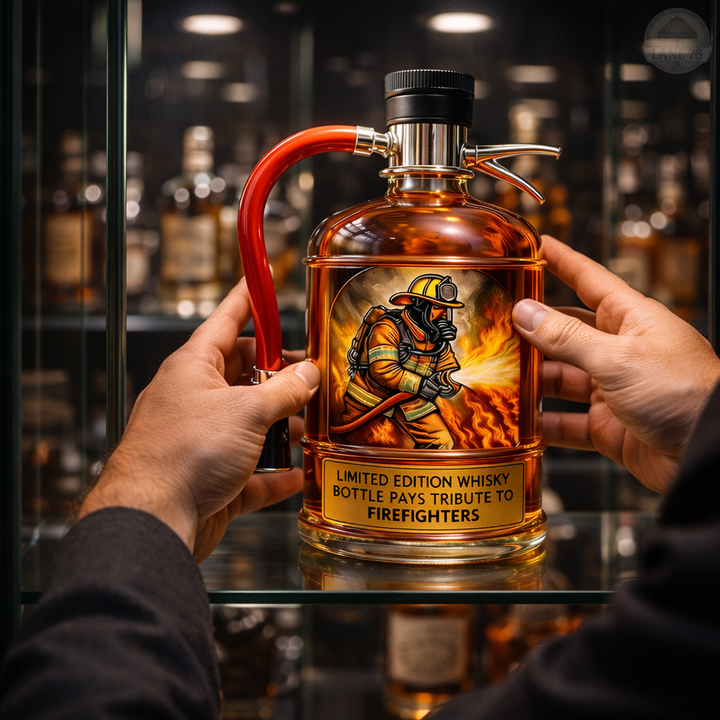 Whiskey Karaffe - Feuerlöscher Edition