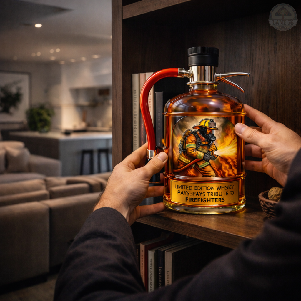 Whiskey Karaffe - Feuerlöscher Edition