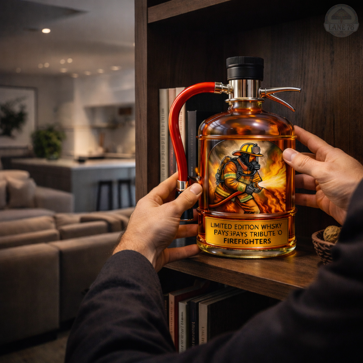 Whiskey Karaffe - Feuerlöscher Edition