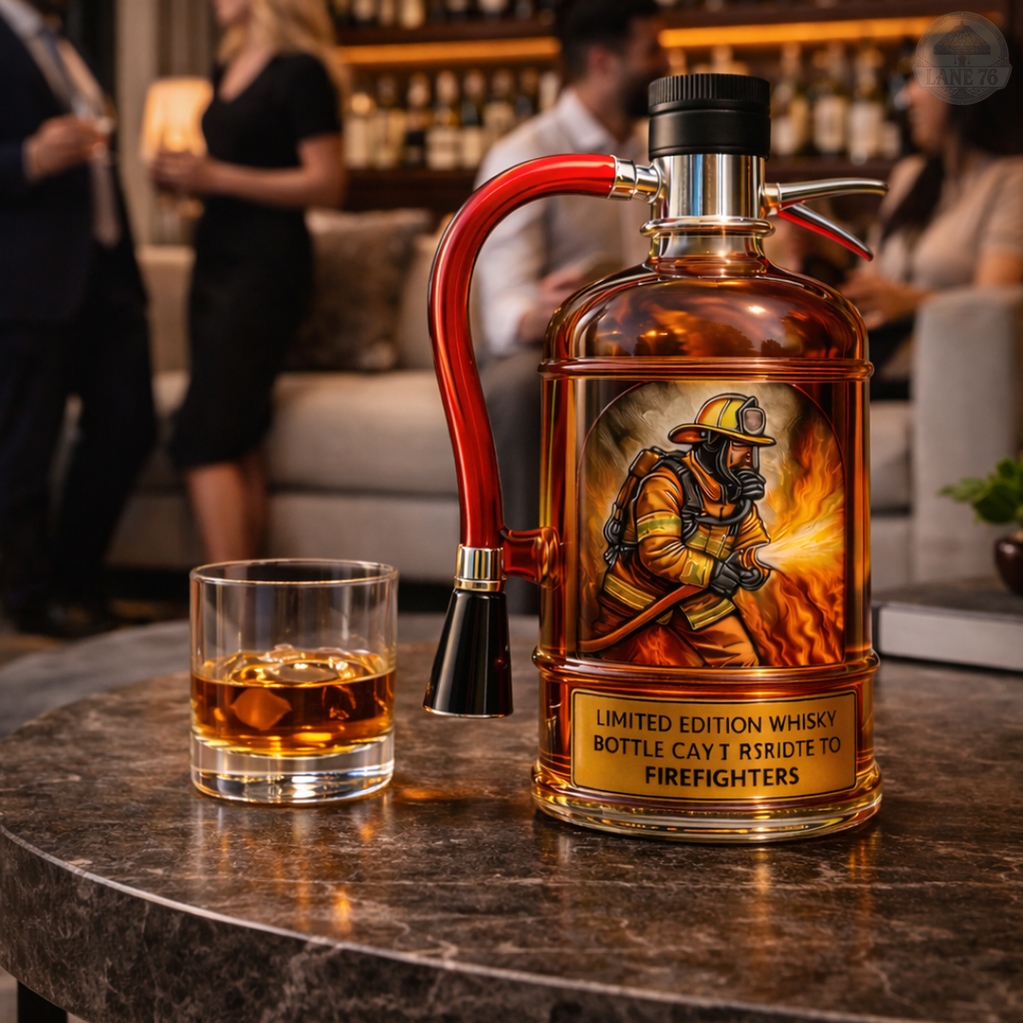 Whiskey Karaffe - Feuerlöscher Edition
