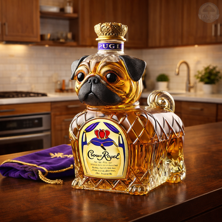 Whiskeykaraffe - Französische Bulldoggen Edition