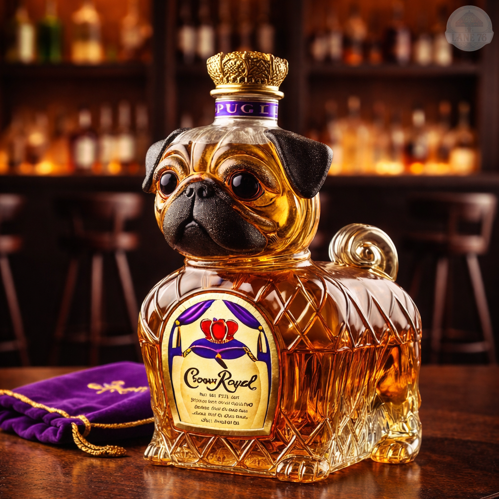 Whiskeykaraffe - Französische Bulldoggen Edition