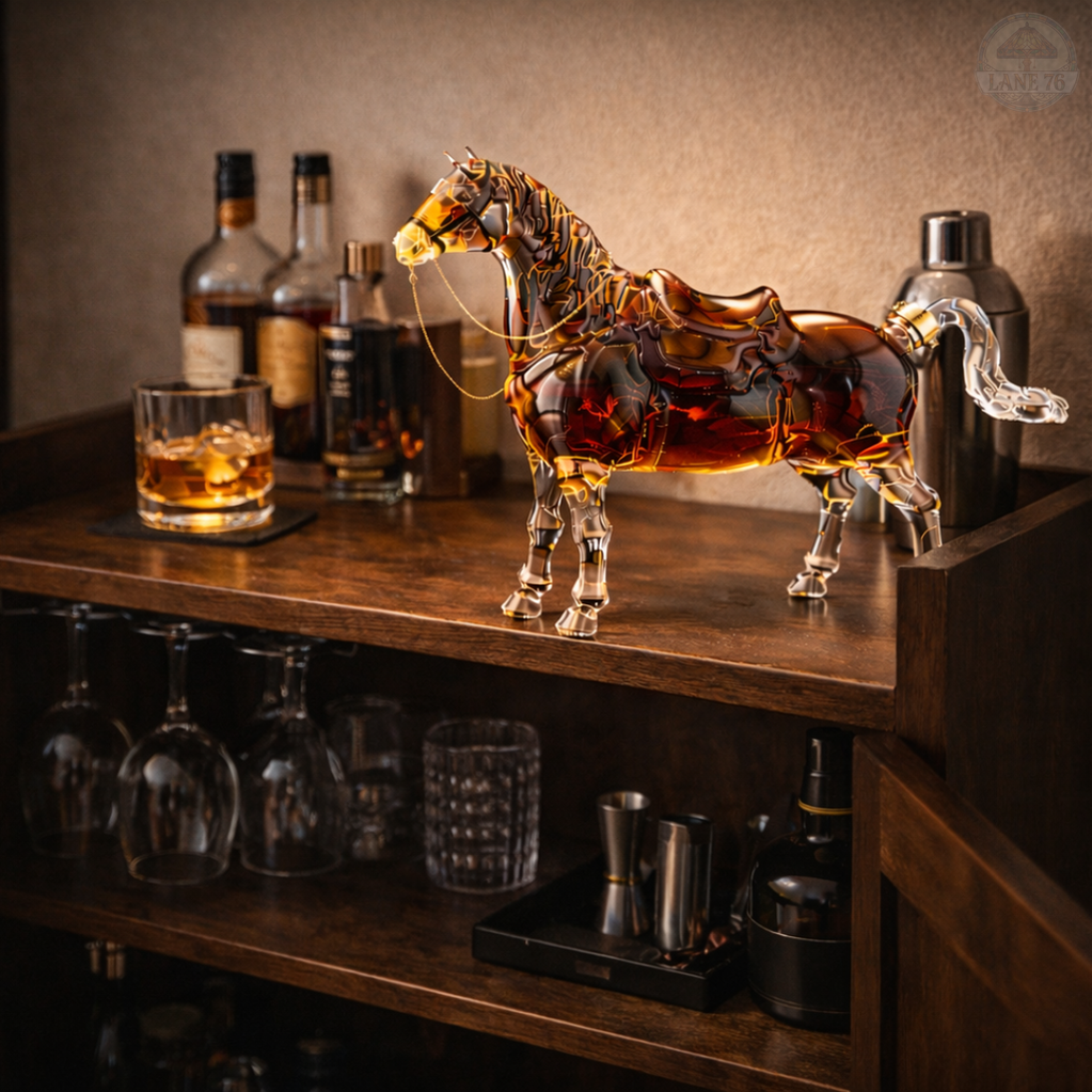 Whiskey Karaffe - Pferde Edition