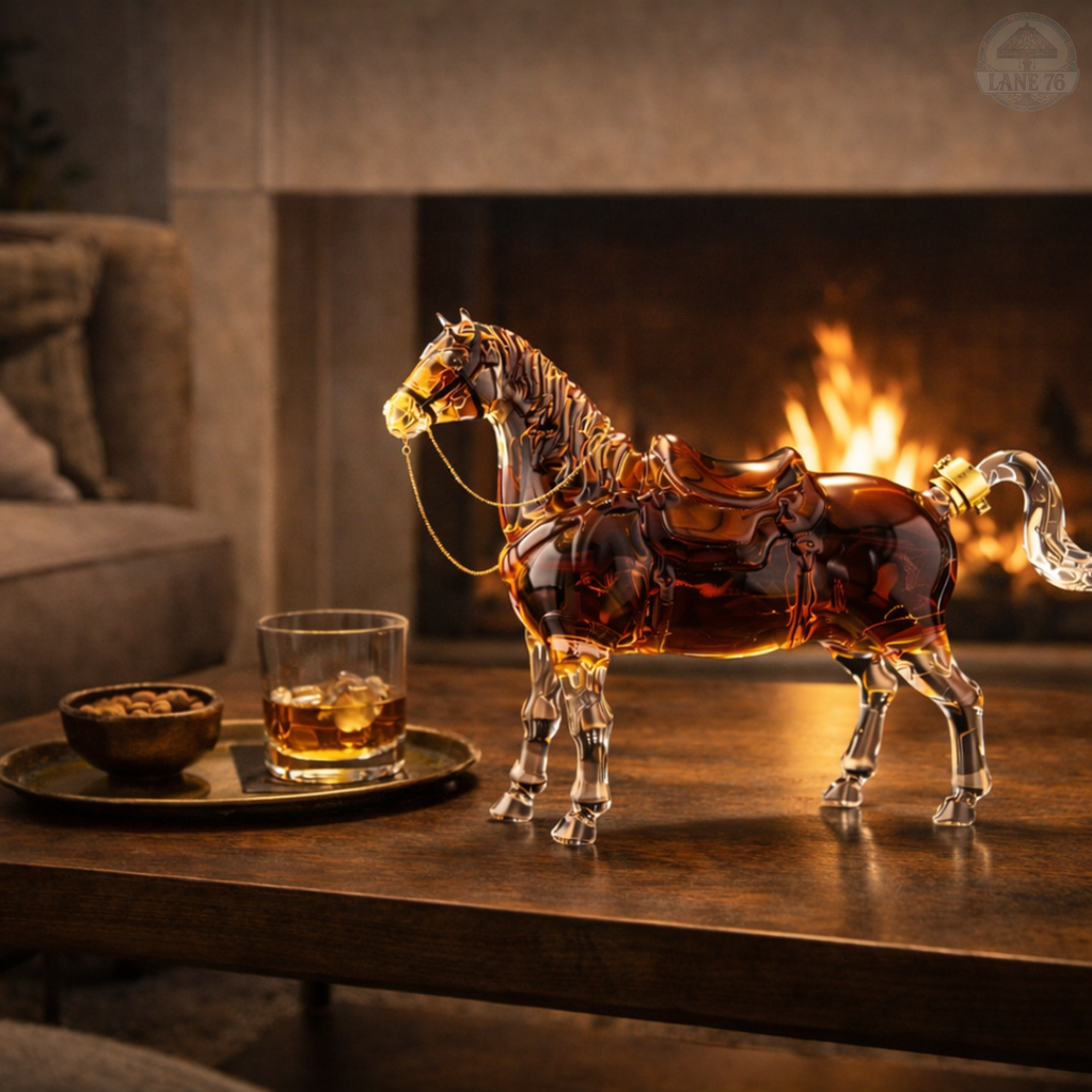 Whiskey Karaffe - Pferde Edition