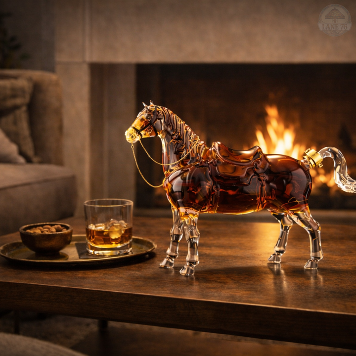 Whiskey Karaffe - Pferde Edition