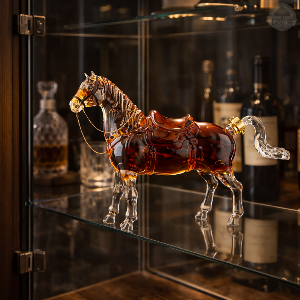 Whiskey Karaffe - Pferde Edition
