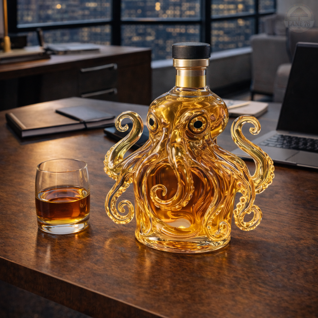 Whiskey-Karaffe - Oktopus-Edition