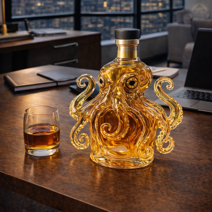 Whiskey-Karaffe - Oktopus-Edition