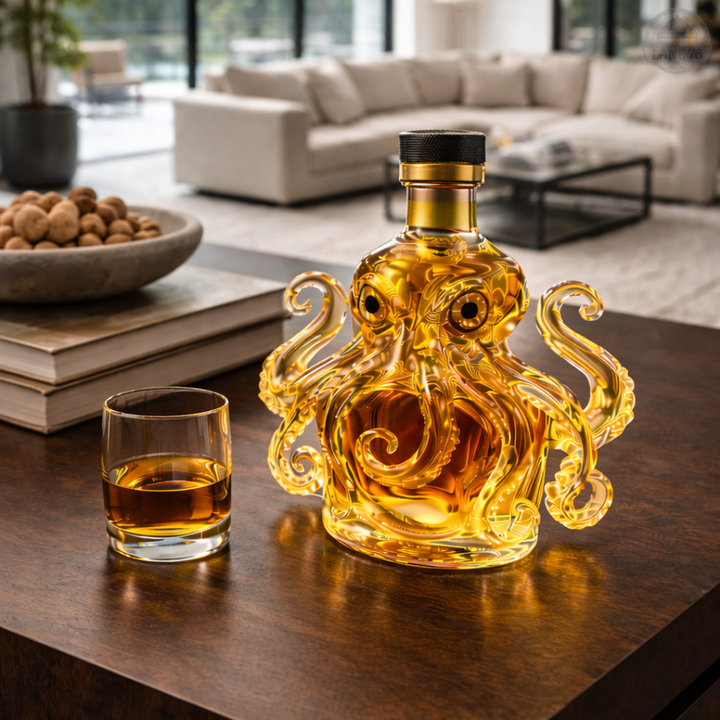 Whiskey-Karaffe - Oktopus-Edition