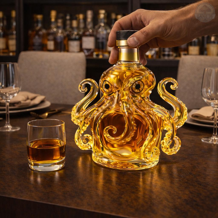 Whiskey-Karaffe - Oktopus-Edition