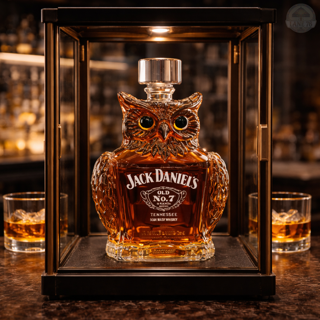 Whiskey Karaffe - Eulen-Edition