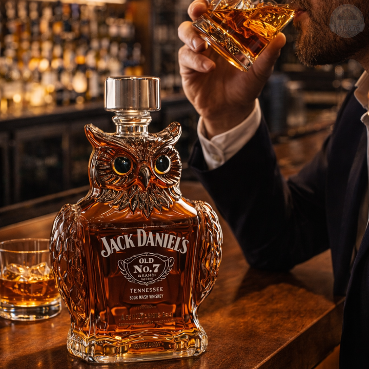 Whiskey Karaffe - Eulen-Edition