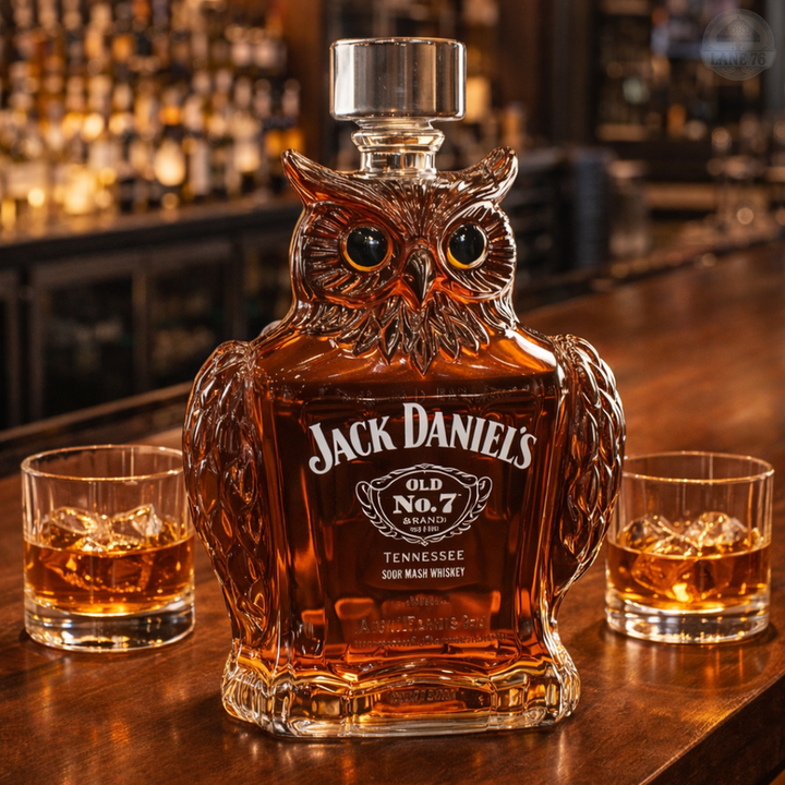 Whiskey Karaffe - Eulen-Edition