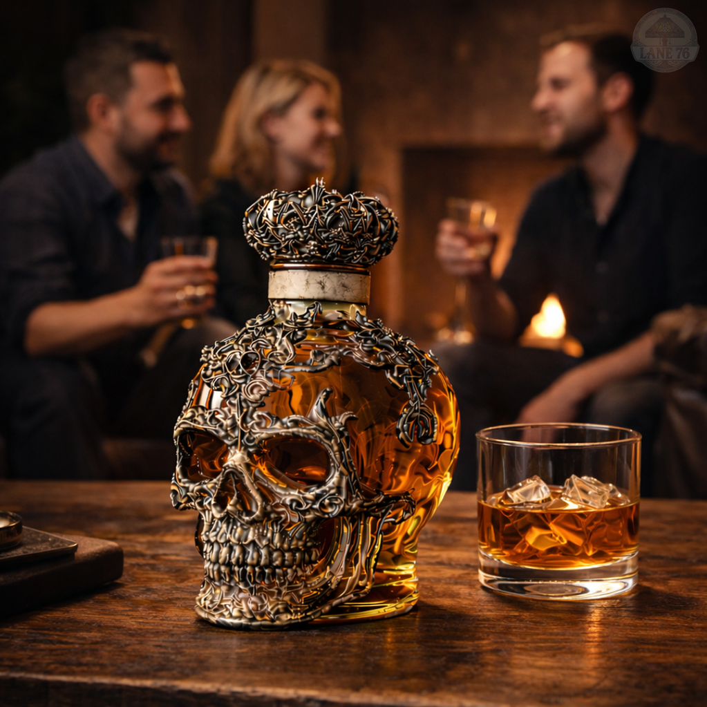 Whiskey-Karaffe - Totenkopf-Edition