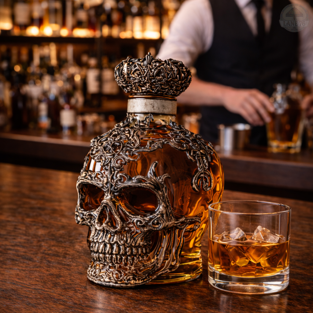 Whiskey-Karaffe - Totenkopf-Edition
