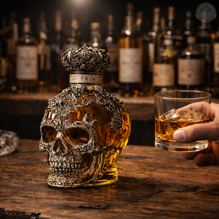 Whiskey-Karaffe - Totenkopf-Edition