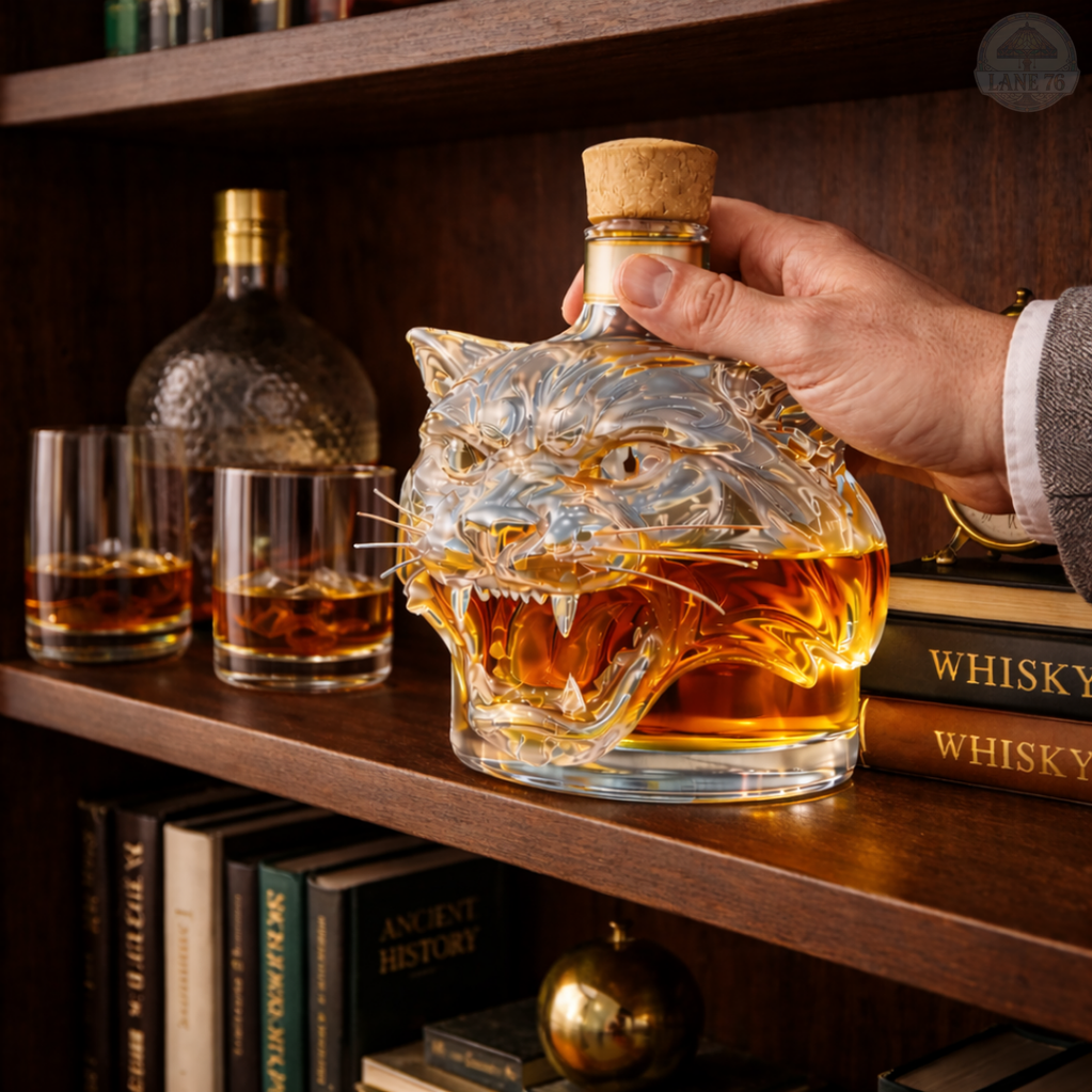 Whiskeykaraffe - Tiger-Edition
