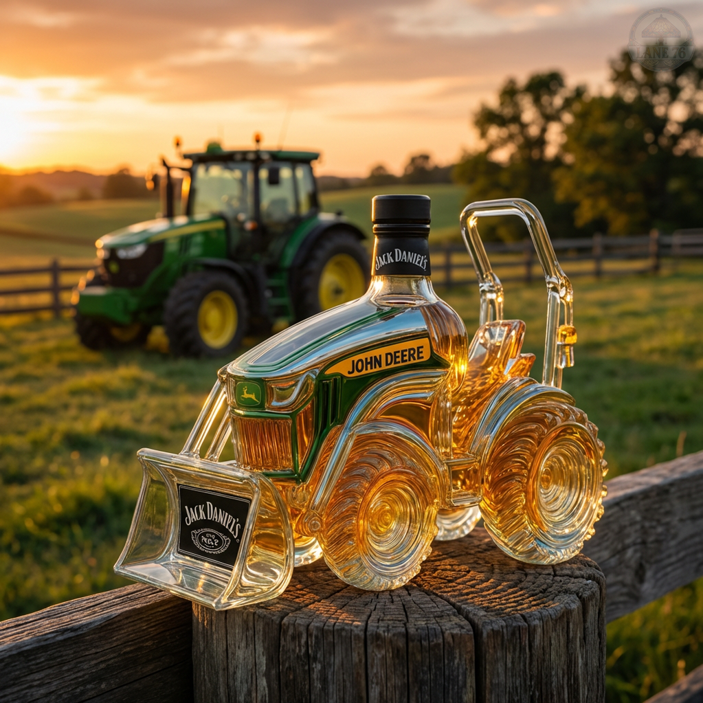 Whiskeykaraffe - Traktor-Edition