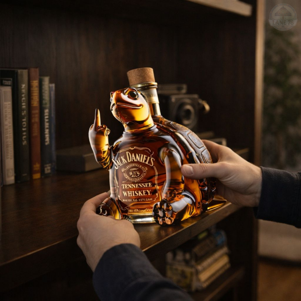 Whiskey Karaffe - Schildkröten Edition