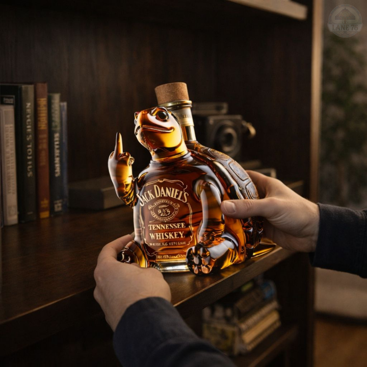 Whiskey Karaffe - Schildkröten Edition