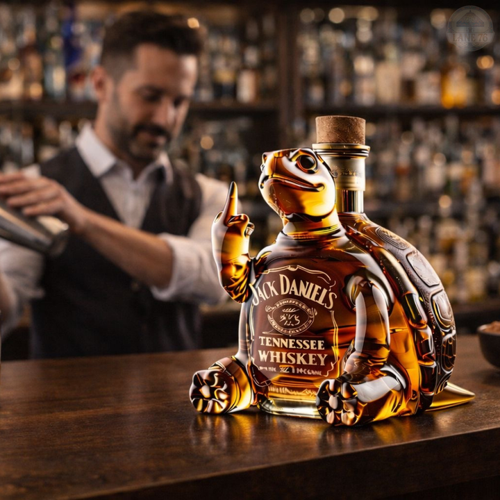 Whiskey Karaffe - Schildkröten Edition
