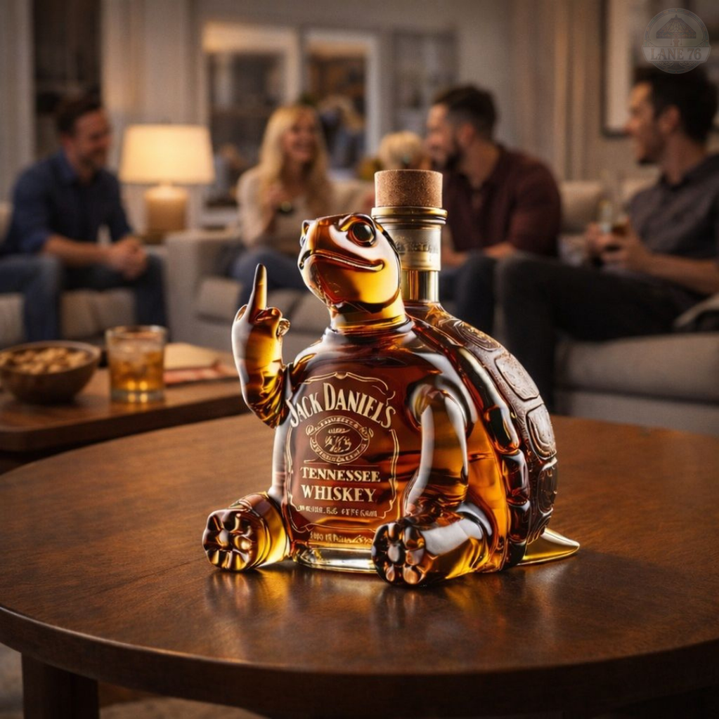 Whiskey Karaffe - Schildkröten Edition