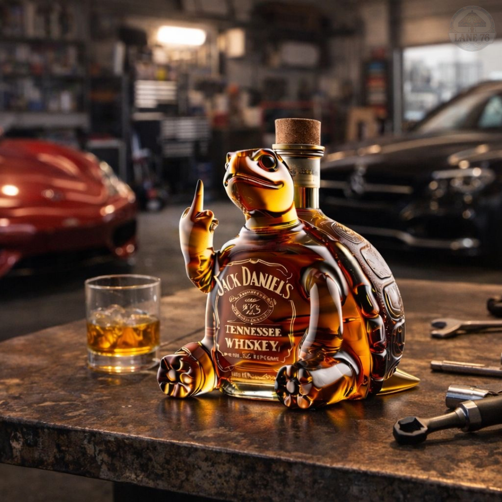 Whiskey Karaffe - Schildkröten Edition