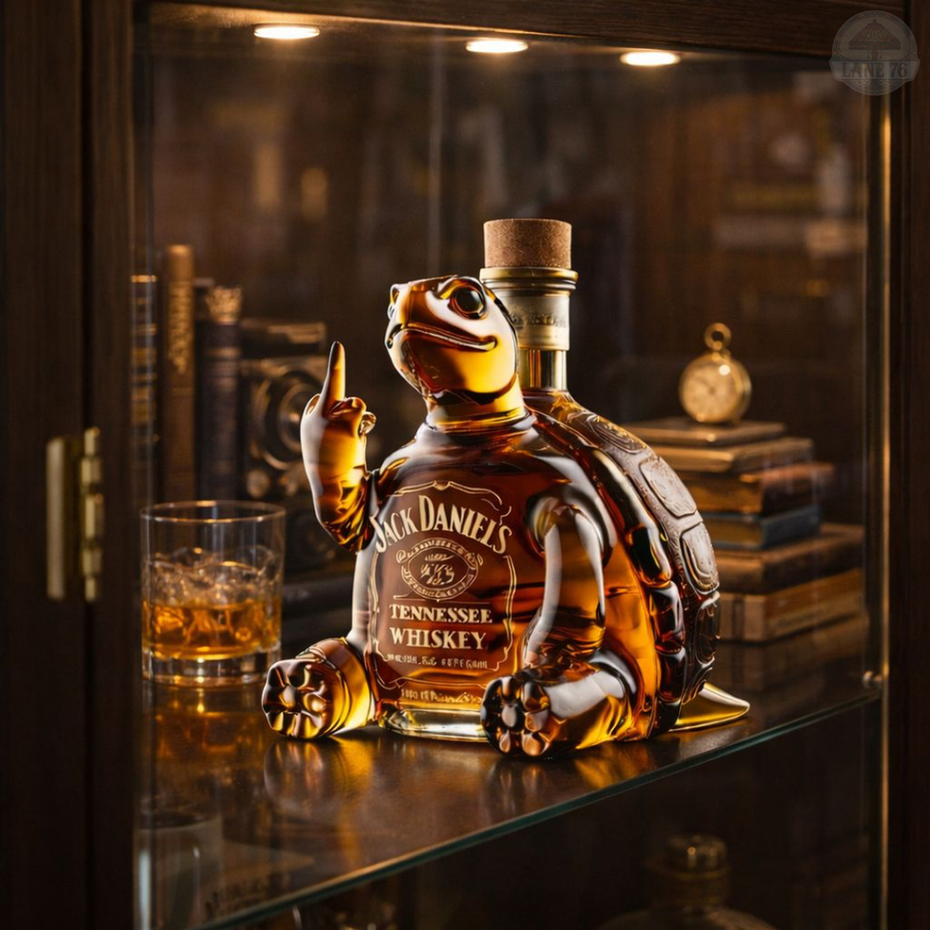 Whiskey Karaffe - Schildkröten Edition