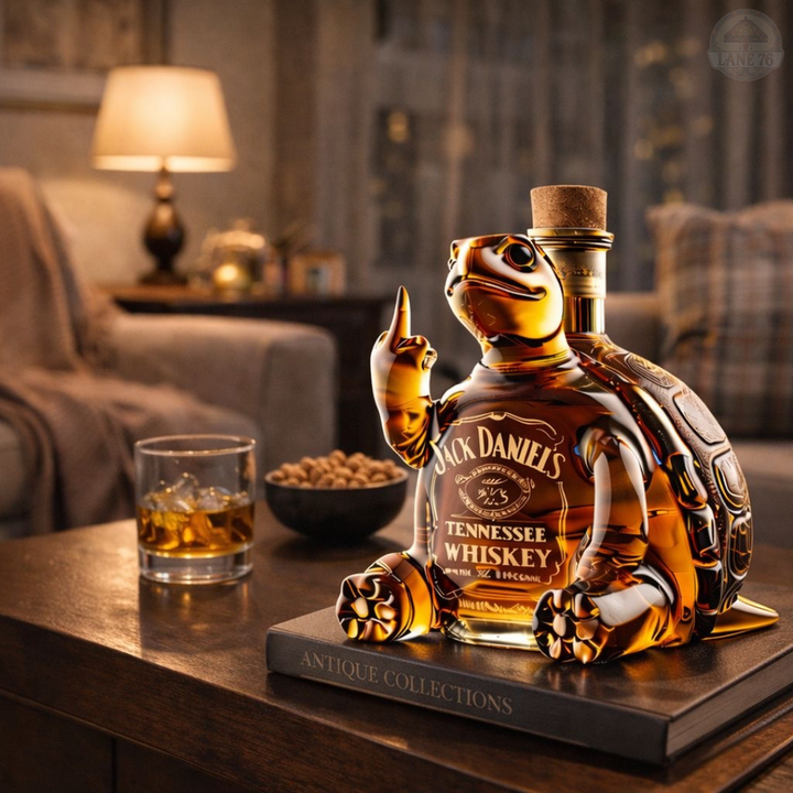 Whiskey Karaffe - Schildkröten Edition