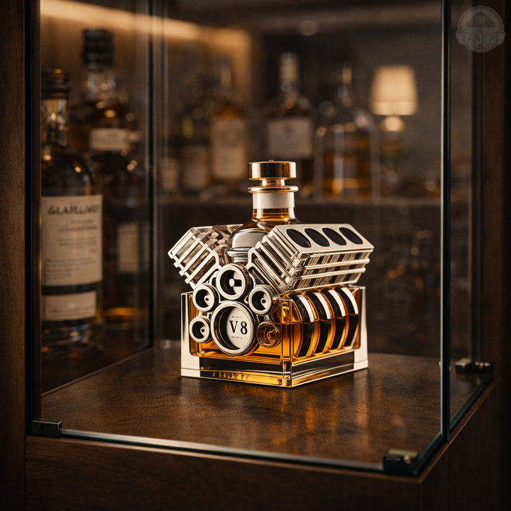 Whiskeykaraffe - V8-Motor Edition