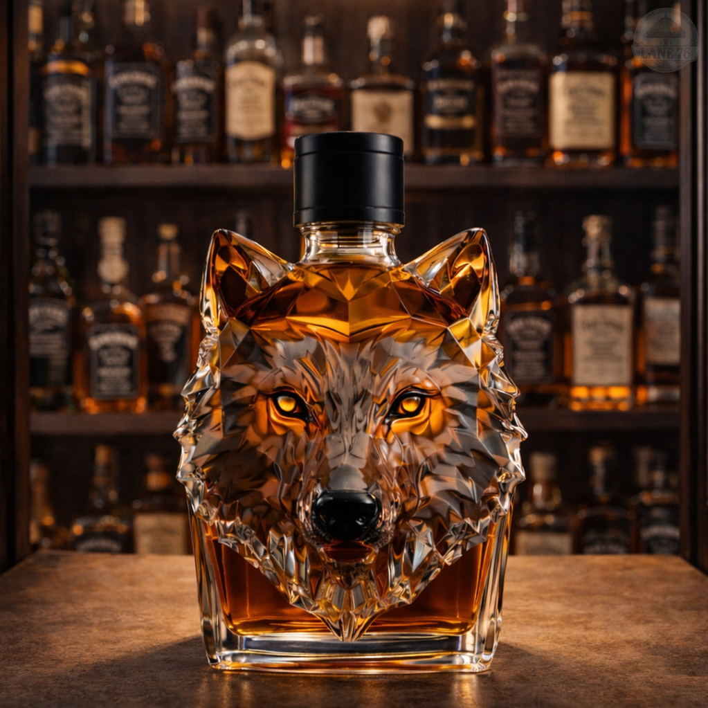 Whiskey-Karaffe - Wolf-Edition