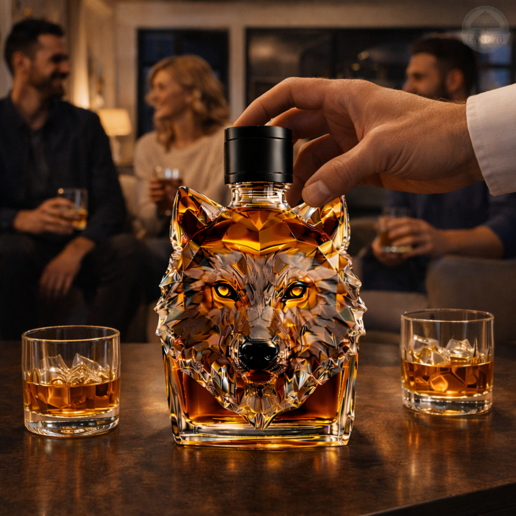 Whiskey-Karaffe - Wolf-Edition