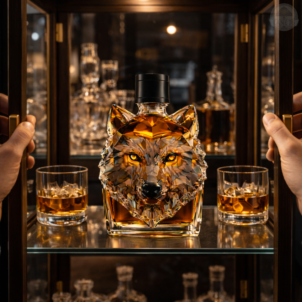 Whiskey-Karaffe - Wolf-Edition