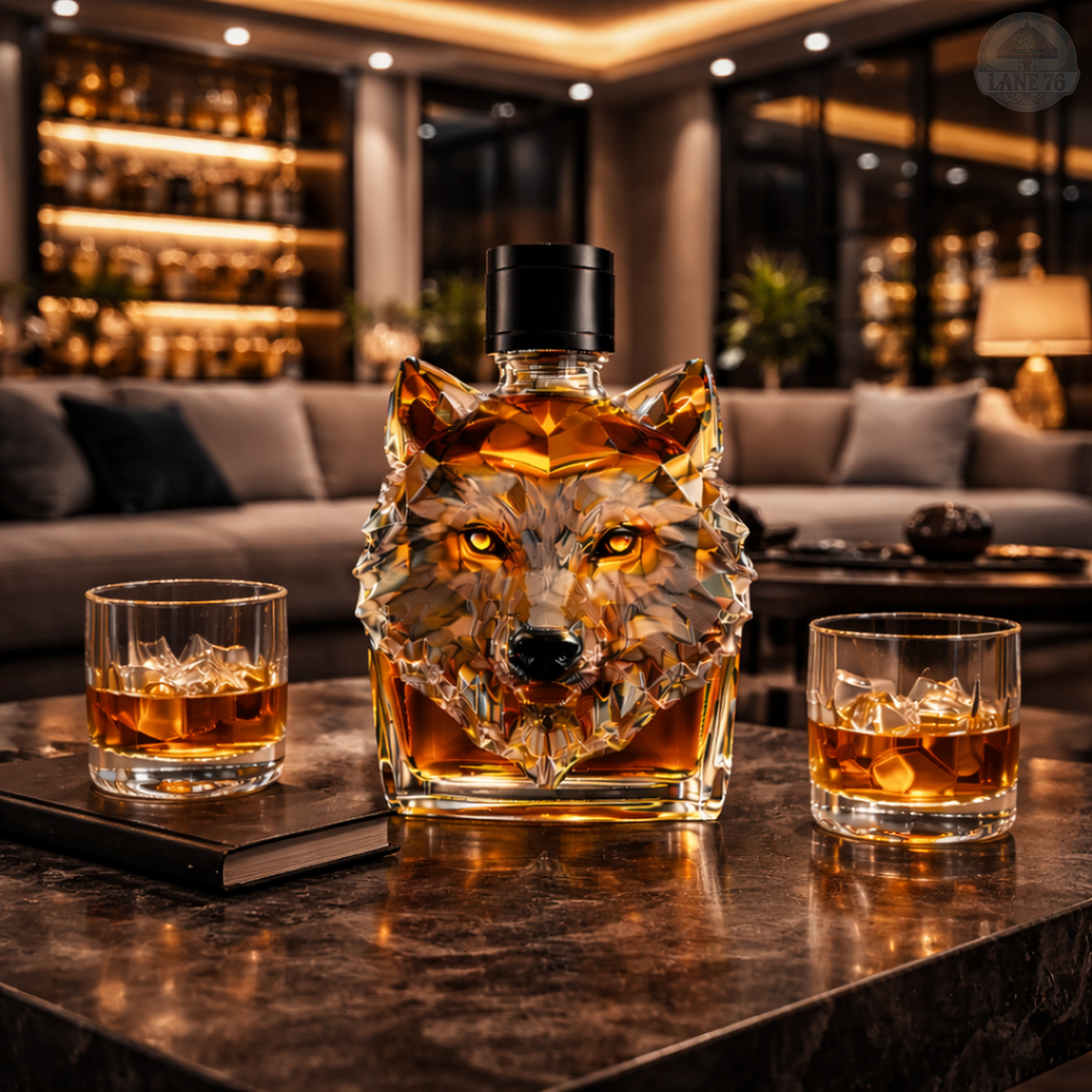 Whiskey-Karaffe - Wolf-Edition