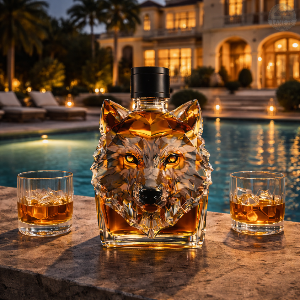 Whiskey-Karaffe - Wolf-Edition