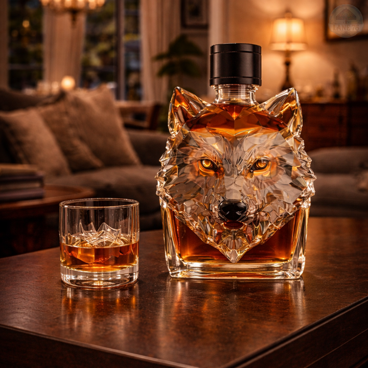 Whiskey-Karaffe - Wolf-Edition