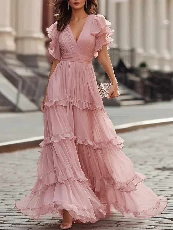 Charlotte | Kleid für Sposa Maxi elegant hellrosa
