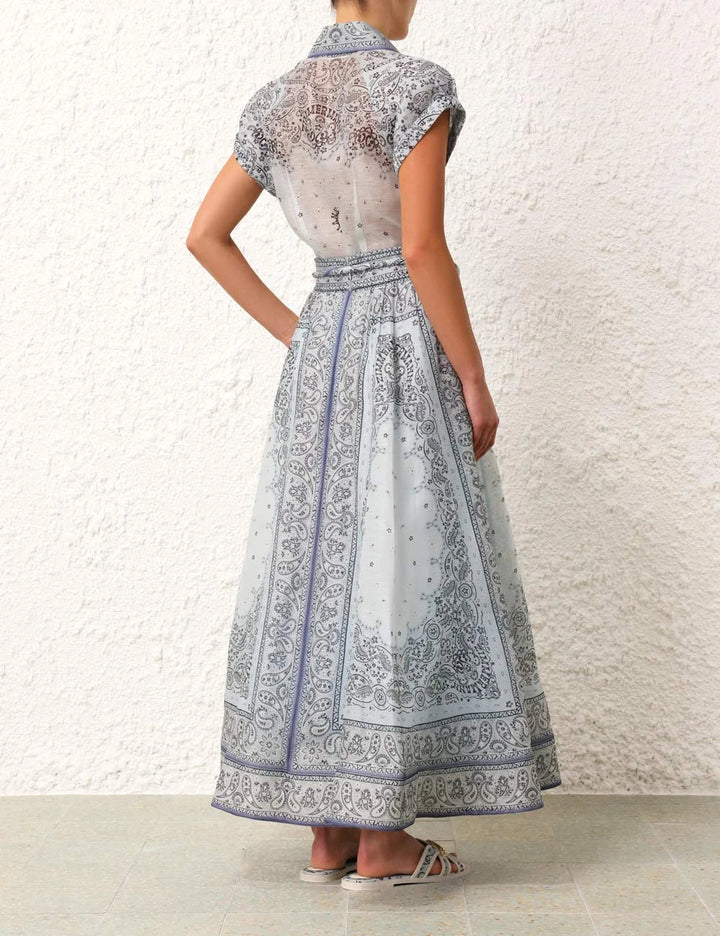 Greta-Magdalena | Bedrucktes zweiteiliges Boho-Set