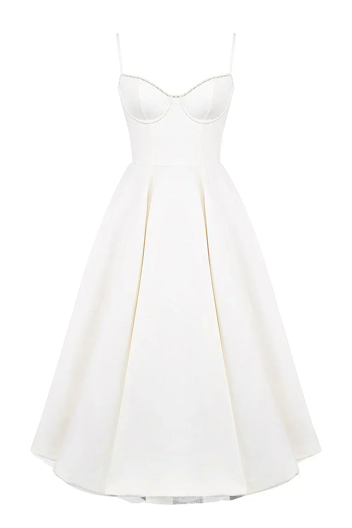 Britta | Midikleid aus Luxus