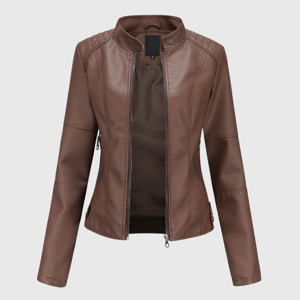 Johanna-Helene | Elegante Damen-Lederjacke