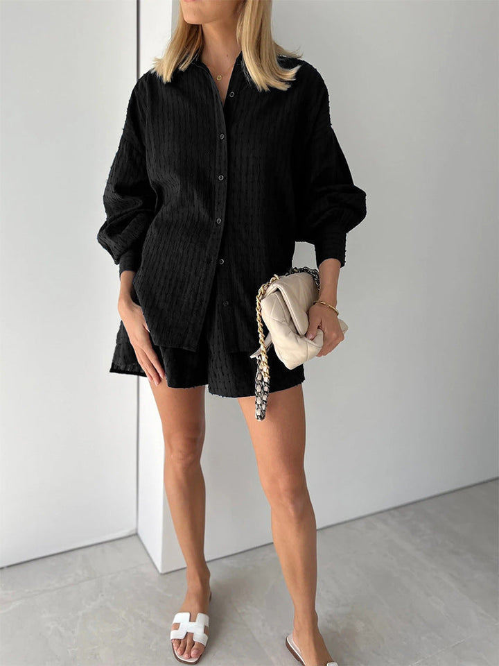 Luisa-Marlene | Leichtes Blusen- und Shorts-Set