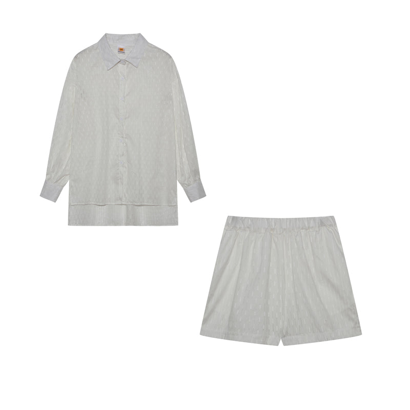 Luisa-Marlene | Leichtes Blusen- und Shorts-Set