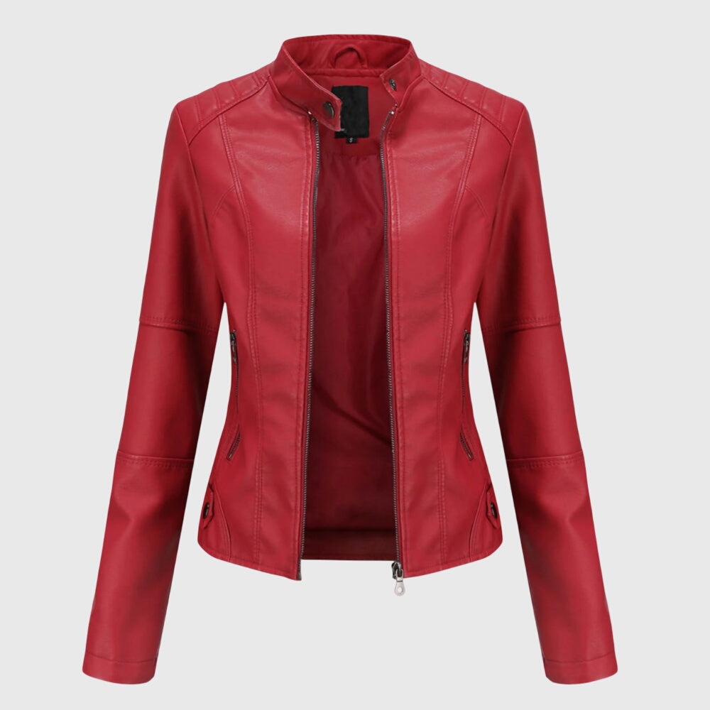 Johanna-Helene | Elegante Damen-Lederjacke
