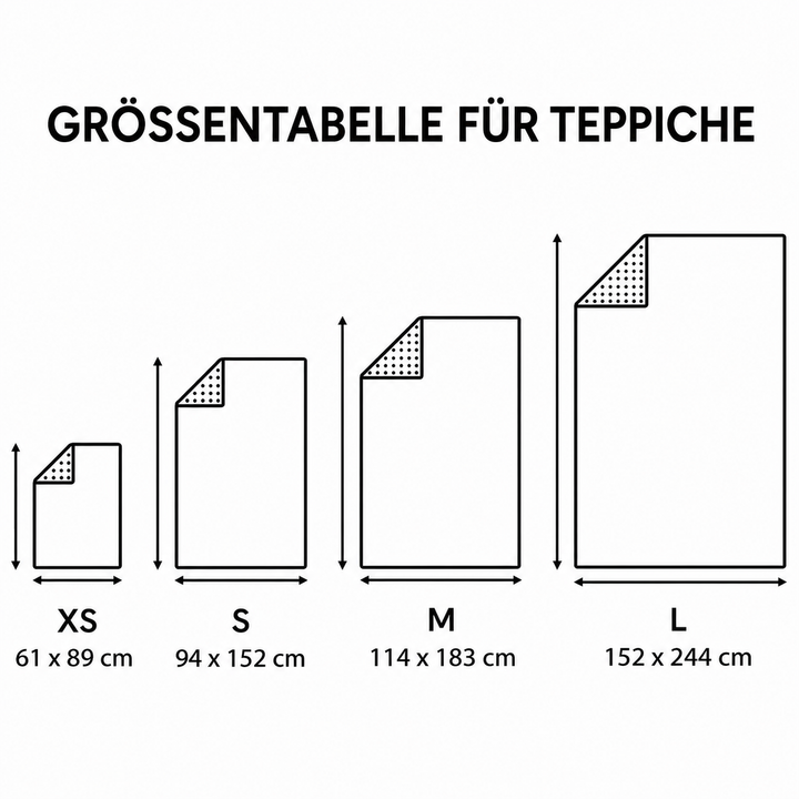 Teppich – Alpines Dorf