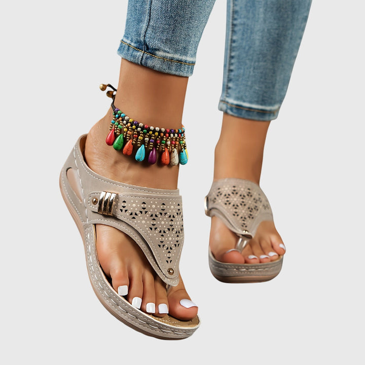 Lilly-Rose | Zehentrenner-Sandalen