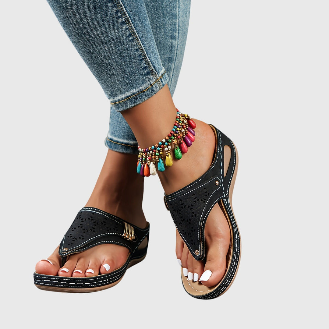 Lilly-Rose | Zehentrenner-Sandalen