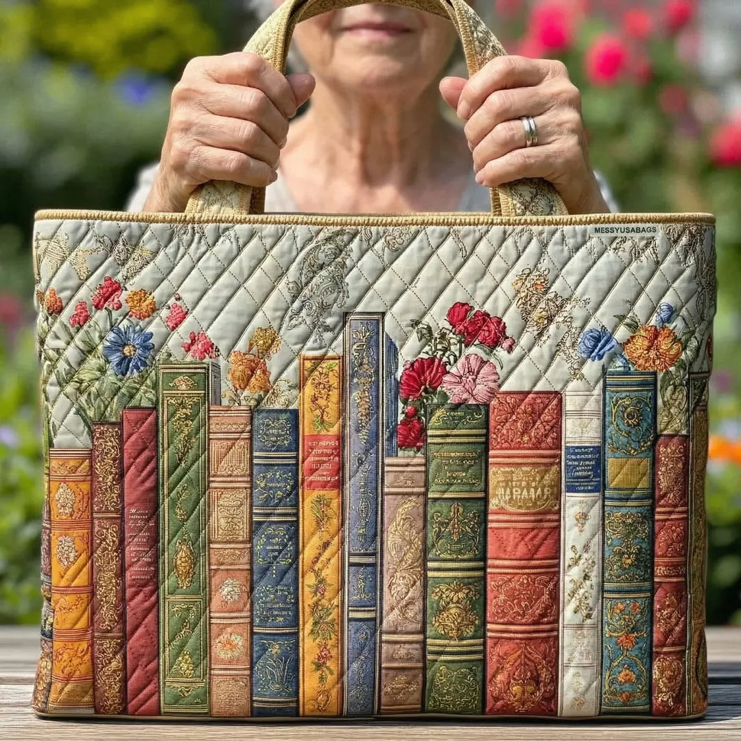 Stepp-Tasche - Verzauberte Bibliothek